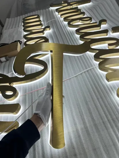 Illuminate Outdoor Space with Custom Waterproof LED Sign