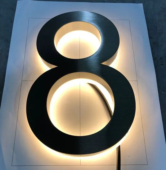 Custom Waterproof LED Letters with Bright Lighting Effects
