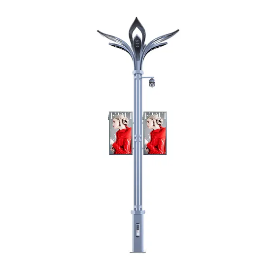 High Brightness Smart City Digital Signage Display IP65 Waterproof Outdoor Street Pole Advertising LED Screen