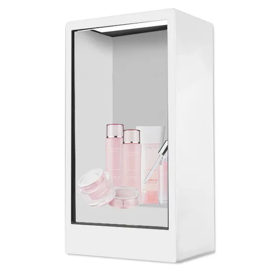 43 55 65 75 86 Inch 2K 4K Support Android Windows OS Crystal Clear See Through 3D Transparent LCD Display Screen