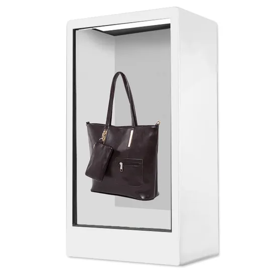 Vertical / Horizontal Digital Signage Advertising Box 2K 4K Touch Screen 86 Inch Big Transparent LCD Display
