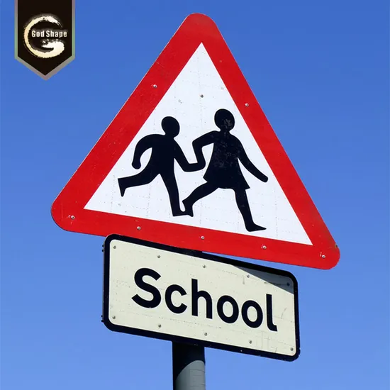 Aluminum Composite Panel ACP Reflective Traffic Signs for Road Safety Warning Sign