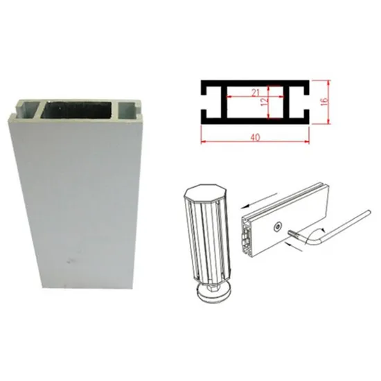40 mm 50mm 2 Slot Aluminium Profile Stand Exhibition Booth Aluminium Beam
