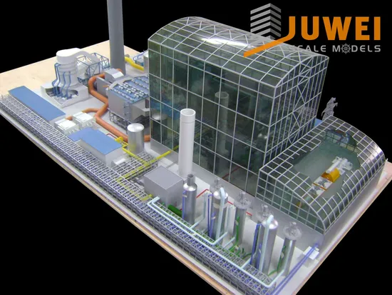 Industrial Machinery Model Making of Power Plant (JW-58)