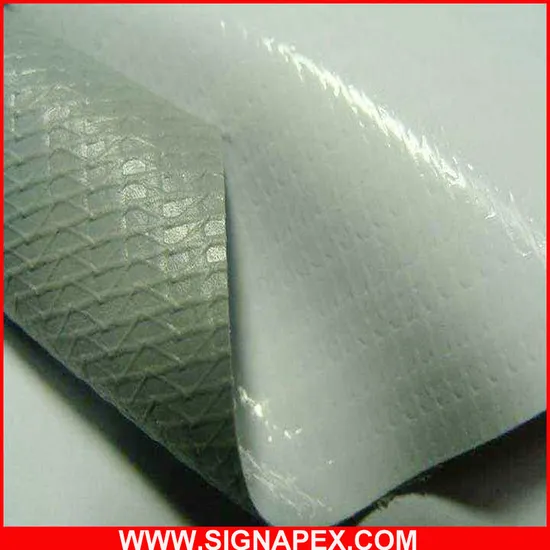 Outdoor PVC Frontlit Blockout Banner Flex for Advertisements