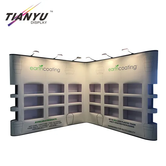 Pop up Stand with Shelf for Exhibition Show
