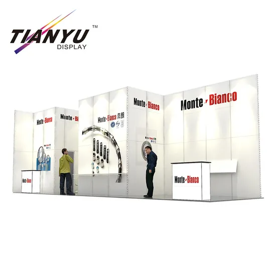 Tianyu Display Trade Show Reusable Modular Aluminum Exhibition Stand Booth