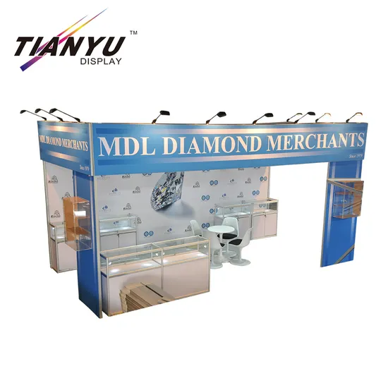 10X20 Popular Portable Trade Show Display Booth Stand for Exhibition Booth Advertising