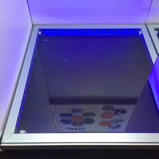 Advertising Display Glass Flooring for Trade Show Booth