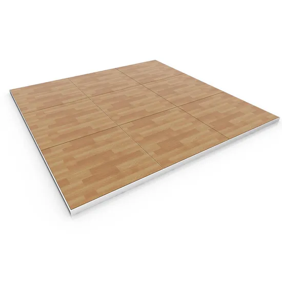 Exhibition Floor System Aluminum Frame Exhibition System Booth Design Wood Floor
