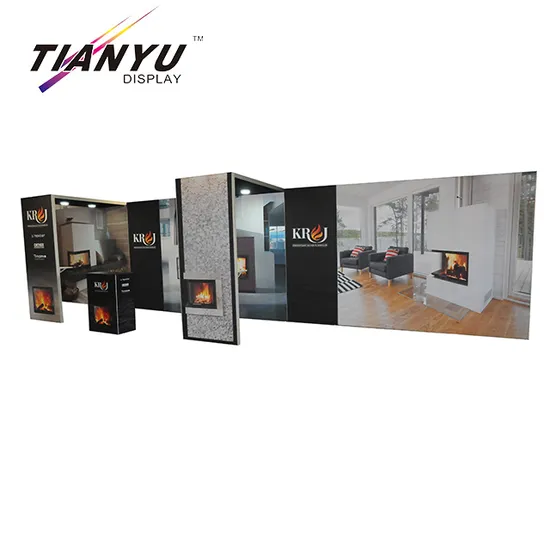 Fashion Portable Standard Exhibition Booth Partition Walls