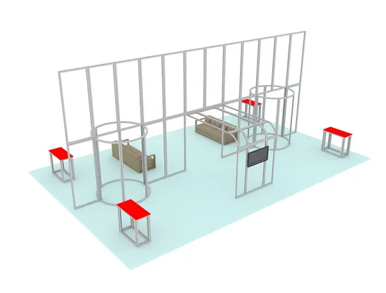 Trade Show Display Trade Show Booth with Aluminum Modular Profile