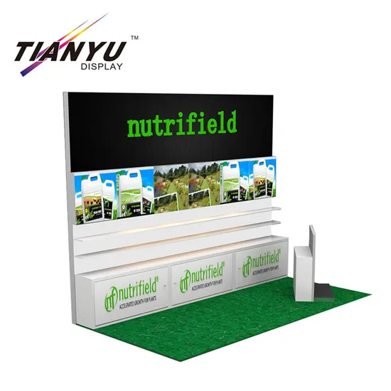 Hot Sale Portable Aluminum Cheap Modular Trade Show Exhibition Booth Stand