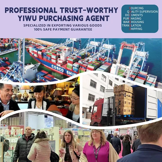 Most Professional Reliable One Stop Yiwu Futian Market Export Agent with Low MOQ in China Yiwu Commodity City