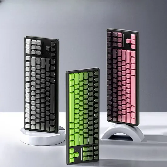New Product Bluetooth Three Mode Ultra Silent Wireless Keyboard Agent