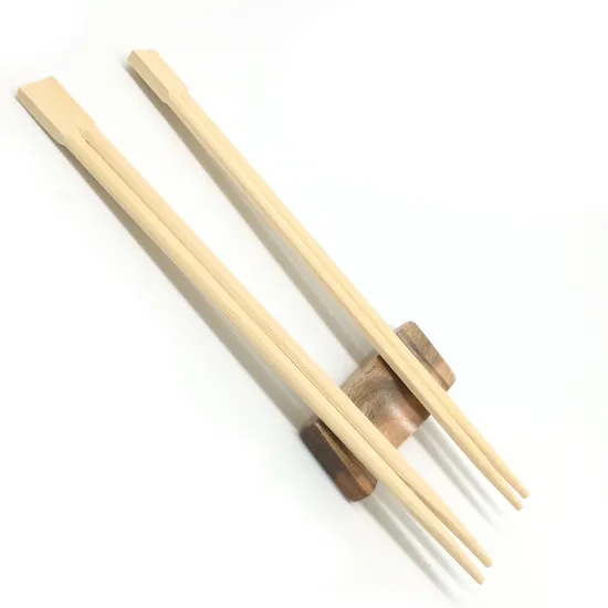 Customized Logo and OPP Packaging Eco-Friendly Bamboo Twins Chopsticks