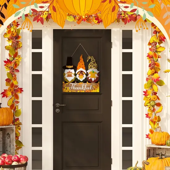 Thanksgiving Wooden Plaque Sign