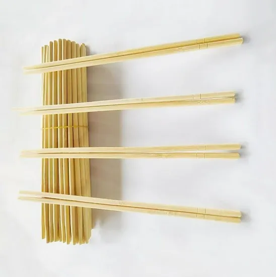 New Product China Wholesale Bamboo Round Chopsticks for Family Outside Using
