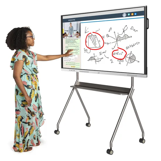 High Resolution Interactive Flat Panel Tablet 86 Inch 4K Board Smart LCD Whiteboard