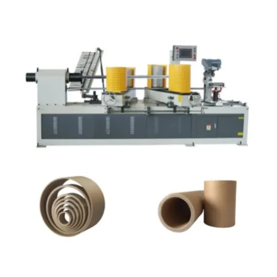 Automatic Paper Tube Core Rolling Cutting Manufacturing Machine