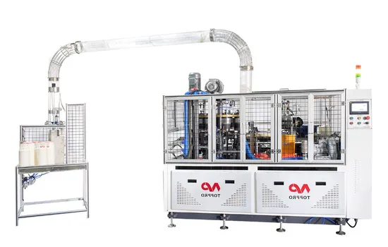 Fully Automatic Double Wall Paper Cup Bowl Sleeve Making Machine with Intelligence Controller