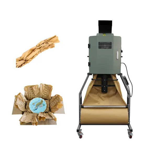 Np-Ec760 Automatic Filling Pad Packaging Kraft Paper Cushion Packing Machine