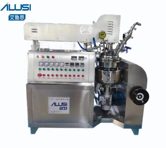 Electric Heating Lab Immersion High Shear Cream Emulsifier Homogenizer