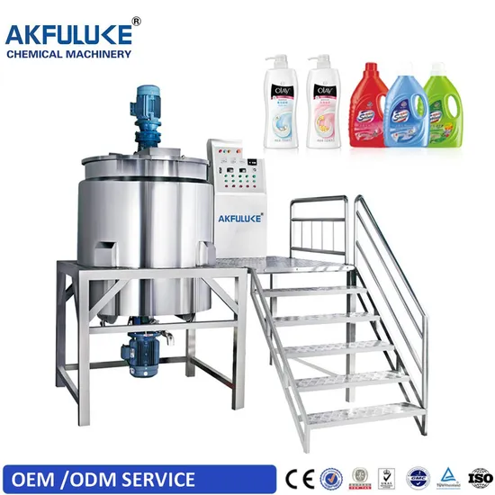 500L- 5000L Detergent Shampoo Liquid Soap Making Machine Mixer