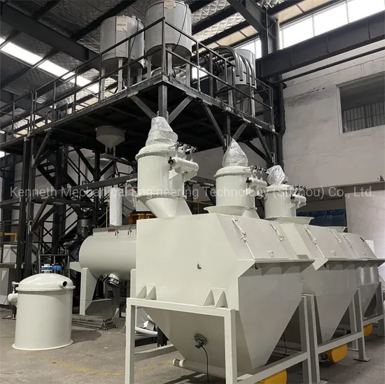 Automatic Batch Weighing Feeding Mixing Conveying System for PVC Blends Additives