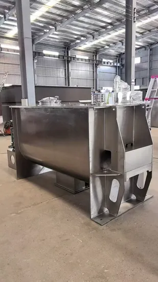Horizontal Ribbon Blender (mechinery equipment for mixing materials)