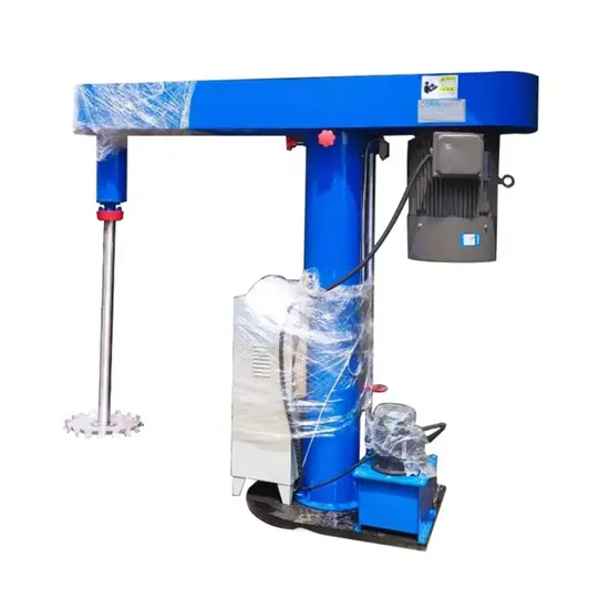 1000L Emulsion Paint Dispersing Mixing Machine High Speed Dissolver Hydraulic Lifting Disperser