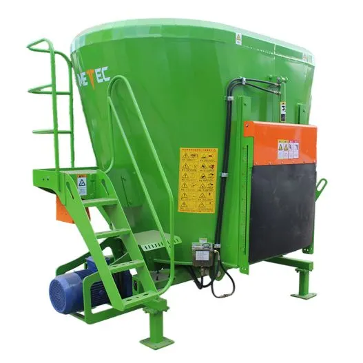 Stationary Side Discharge Towed Tmr Feed Mixer