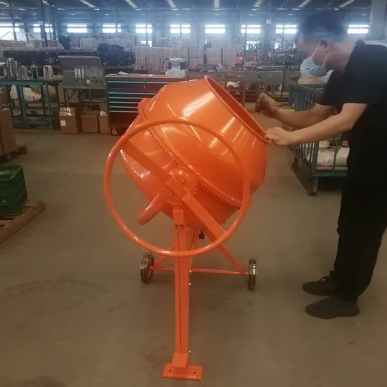 High Quality New Double Cone Trade Peak Carton Mini Concrete Mixer
