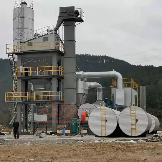 Drum Mixing Asphalt Plant Stationary / Mobile Asphalt Batching Plant Machine for Road Construction