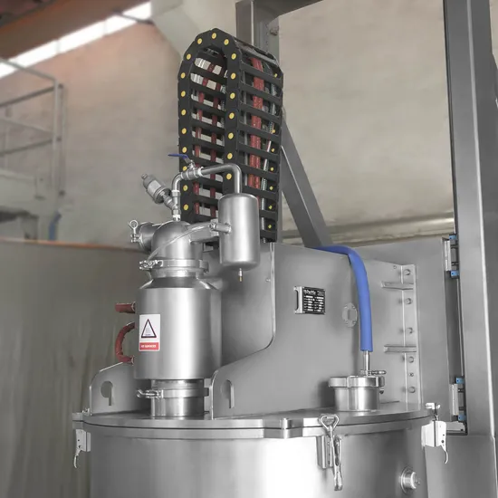 High Efficiency Vertical Paddle Mixer for Heat Sensitive Product