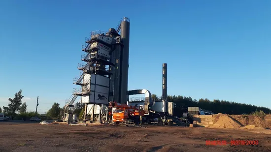 High Output Modular with Bitumen Weighing System Bitumen Mixing Plant for Road Construction