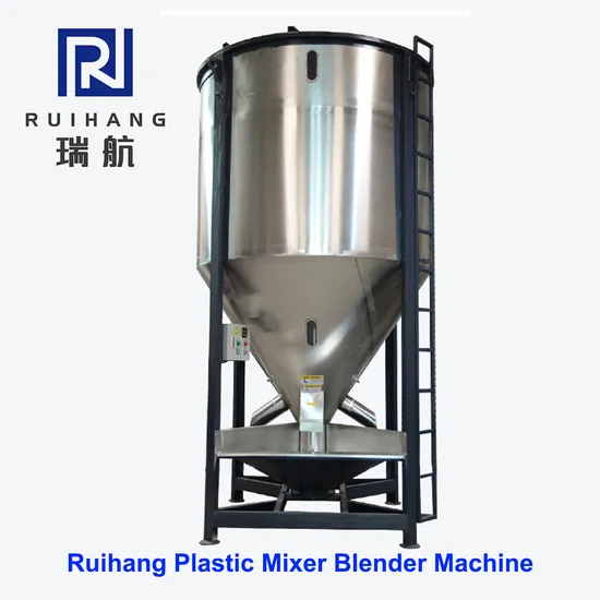 Ruihang China Manufacturer Custom Plastic Mixer Blender Machine Raw Material Mixer