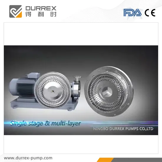 Homogeneous Emulsion Pump with Long Life