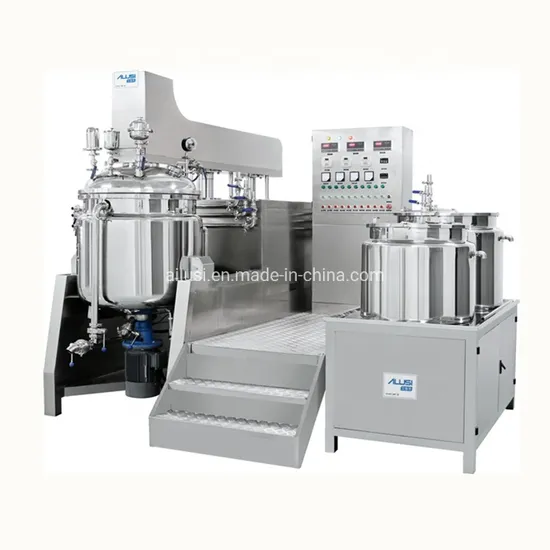 Vacuum Cosmetic Product Blender Machine