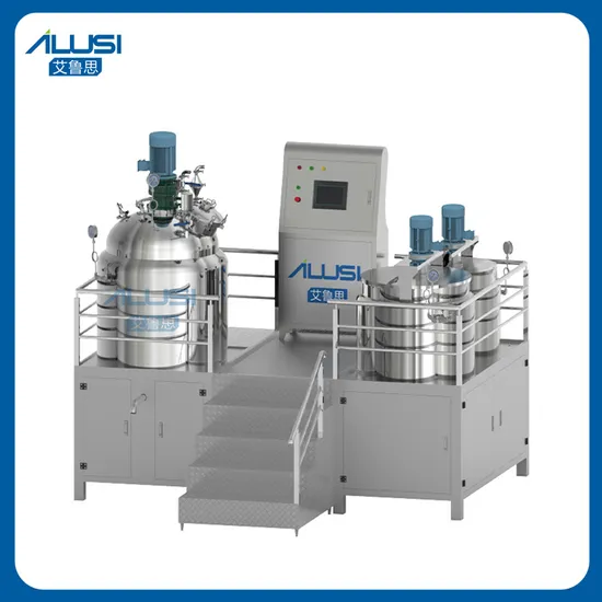 Ailusi Vacuum Type High Shear Dispersing Emulsifier Homogenizer Mixer