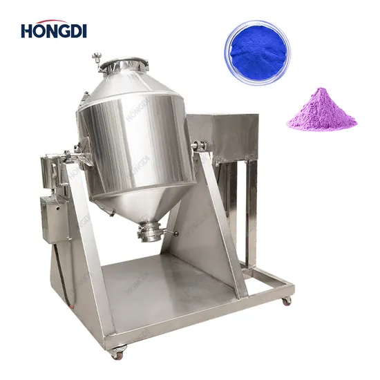 Chemical Food Colouring Powder for Spray Liquid Mixing Double Cone Powder Mixer