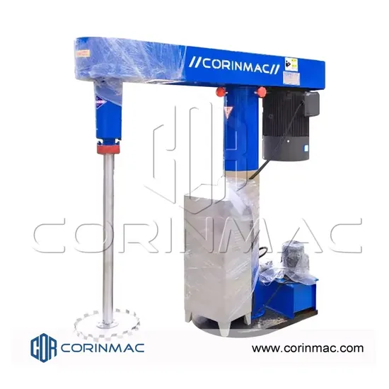 Industrial Vacuum Paint High Speed Disperser Mixer Machine