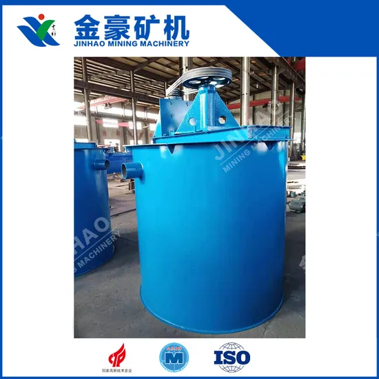 Mining Machinery Rj Single Impeller Agitation Tank with Cone Bottom and Flat Bottom for Gold Copper Iron Mines (RJ10)