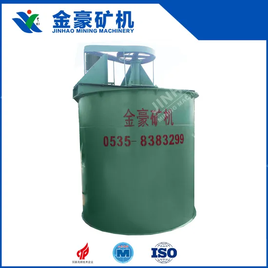 Copper Iron Gold Mining Machinery Rj Single Impeller Agitation Tank with Cone Bottom and Flat Bottom (RJ15)