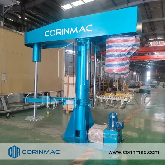 Single Shaft High Speed Disperser Hydraulic Paint Dissolver for Ink Coating Pigment