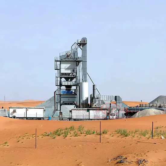 Hsz 180t/H Asphalt Mixing Plant Mobile Asphalt Batching Machine Portable for Road Construction