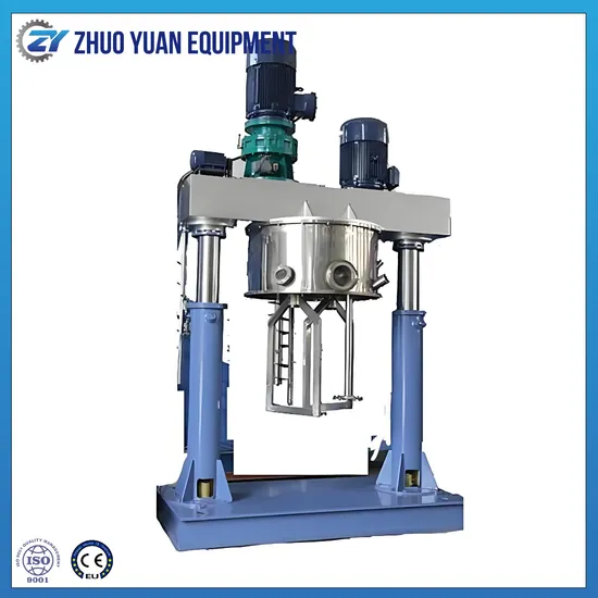 Hydraulic Lifting High-Speed Paint/Coating/Universal Slurry/Neoprene Rubber Disperser Made in China