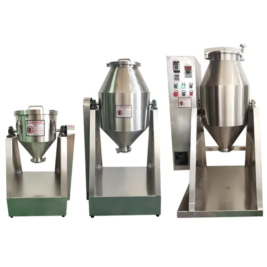 Dzjx Electric Powder Chemical Seasoning Dual Cone Agitator Mixer Mixing Machine