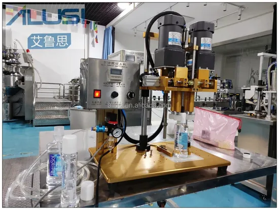 Shampoo Wash Gel Bottle Hand Bottle Cap Sealing Machine