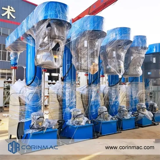 Hydraulic Lift High Speed Disperser Wholesale Texture Paint Manufacturing Machine for Sale